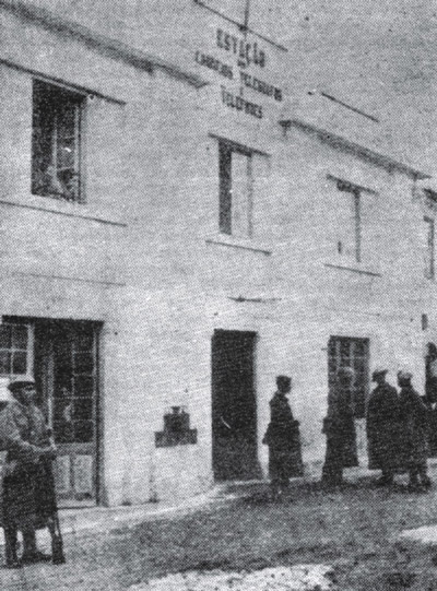 Estação dos CTT sob ocupação militar Estação dos CTT sob ocupação militar