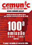 Cartaz emiss&atilde;o 100 Comunic