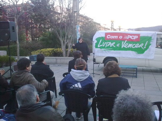 Tribuna Publica, em Braga - 11 Fev 2010