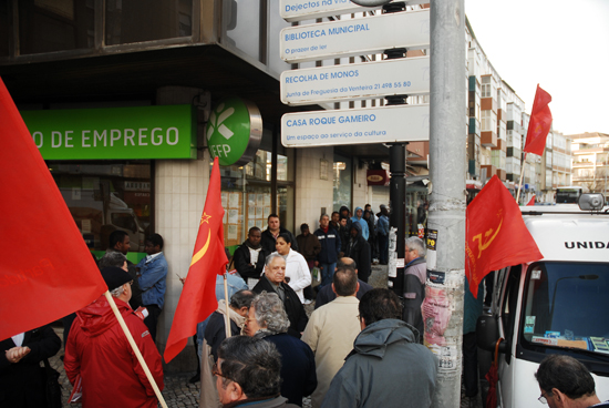 Com o PCP,  Lutar e Vencer