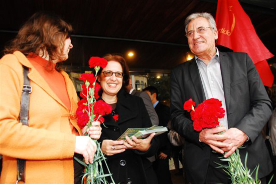 Com o PCP,  Lutar e Vencer