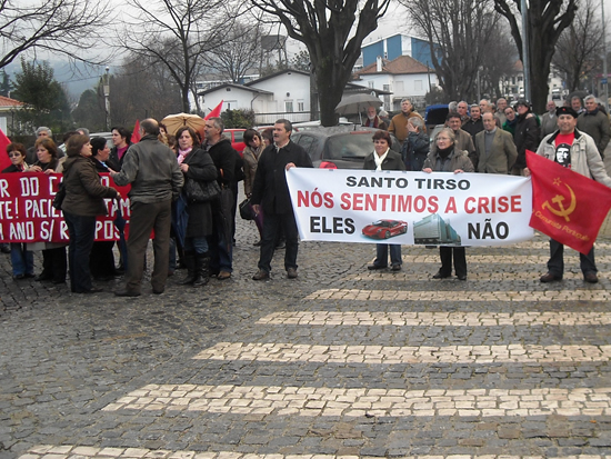 Encontro com trabalhadores do Sector Textil