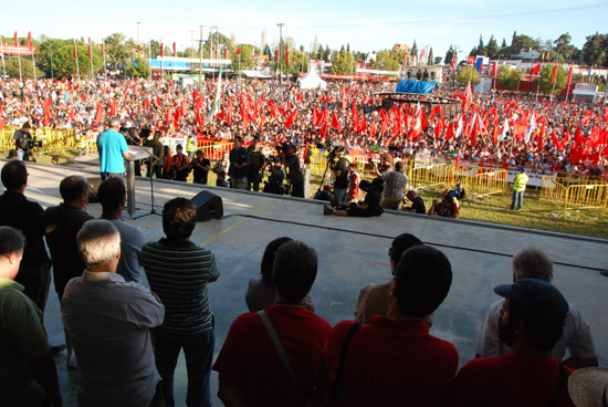 Comicio da Festa do Avante 2008