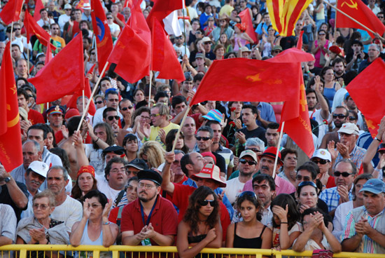 Comicio da Festa do Avante 2008