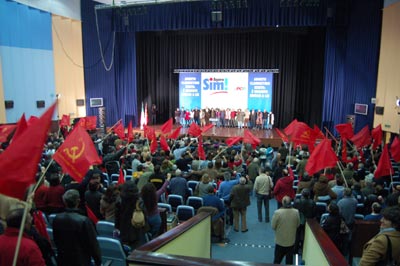 Comicio no Forum Lisboa, com Jer�nimo de Sousa