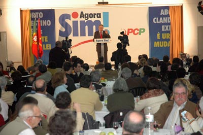 Jantar em Lisboa, com Jer�nimo de Sousa