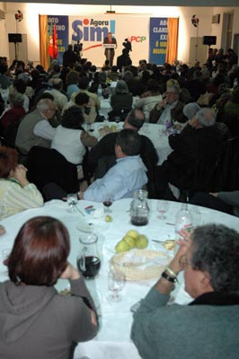 Jantar em Lisboa, com Jer�nimo de Sousa