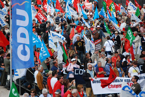 Marcha: Protesto, confianca e luta