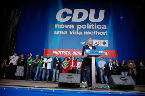 Marcha: Protesto, confianca e luta