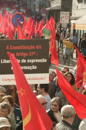 Marcha Liberdade e Democracia - Lisboa 01/03/2008