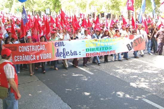 Manifestacao Nacional CGTP