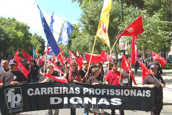 Manifestacao Nacional CGTP