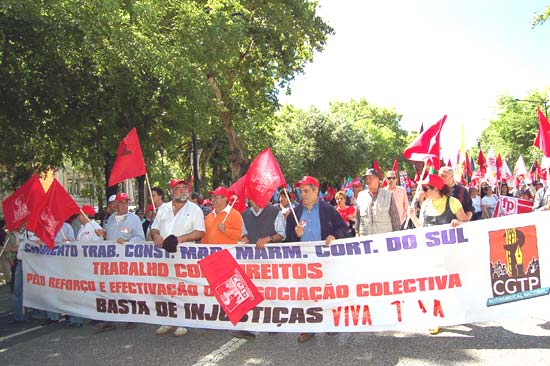 Manifestacao Nacional CGTP