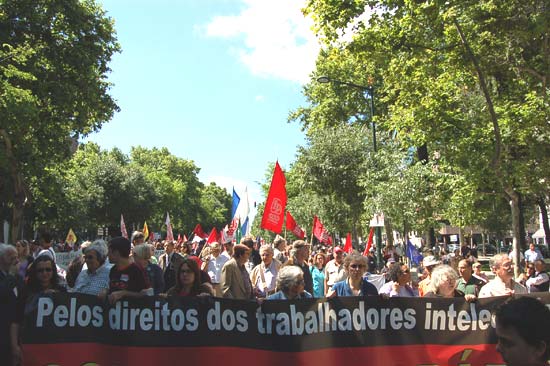 Manifestacao Nacional CGTP
