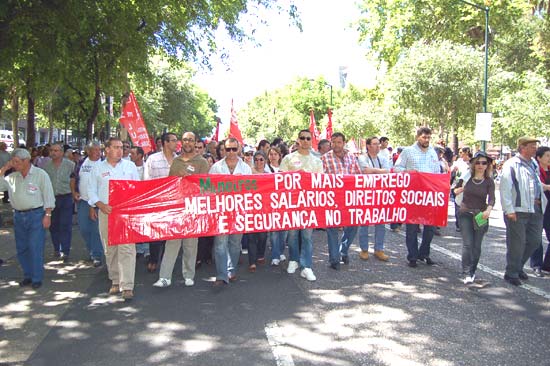 Manifestacao Nacional CGTP