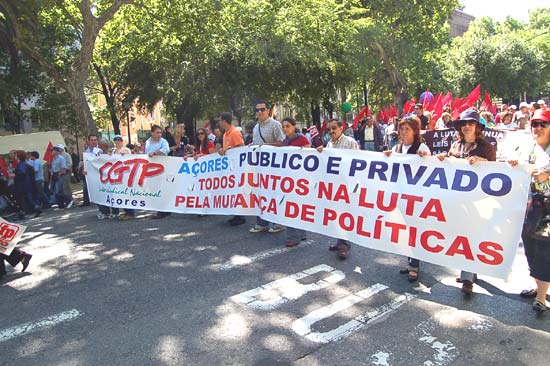Manifestacao Nacional CGTP