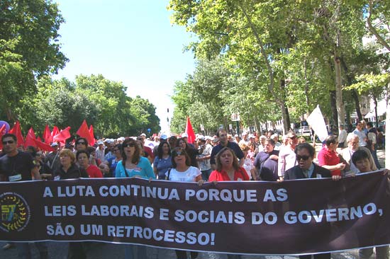 Manifestacao Nacional CGTP