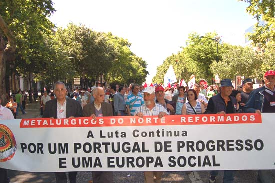 Manifestacao Nacional CGTP