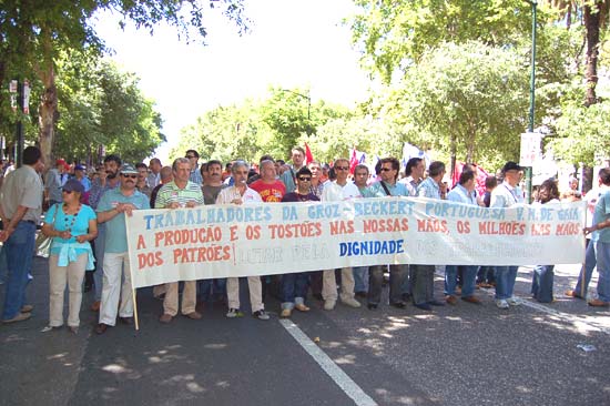 Manifestacao Nacional CGTP