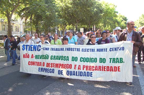 Manifestacao Nacional CGTP