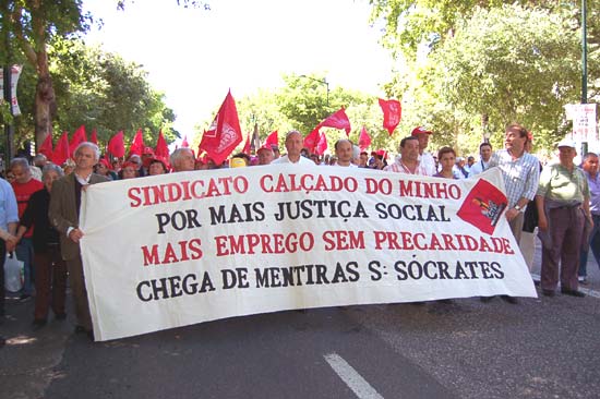 Manifestacao Nacional CGTP