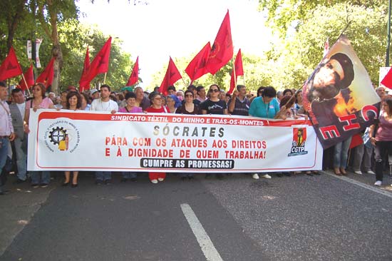 Manifestacao Nacional CGTP