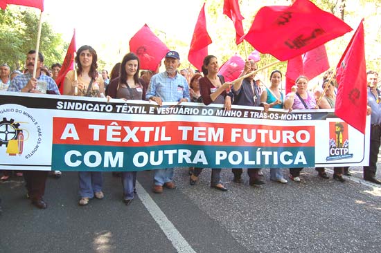 Manifestacao Nacional CGTP