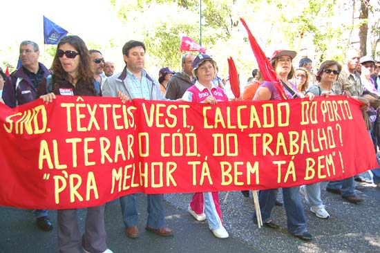 Manifestacao Nacional CGTP