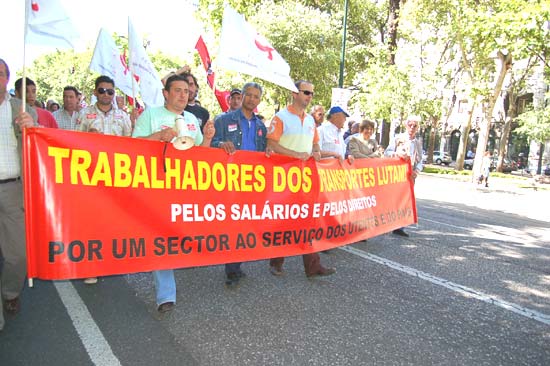 Manifestacao Nacional CGTP