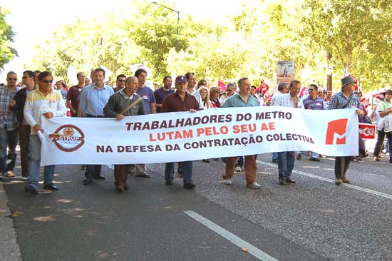 Manifestacao Nacional CGTP