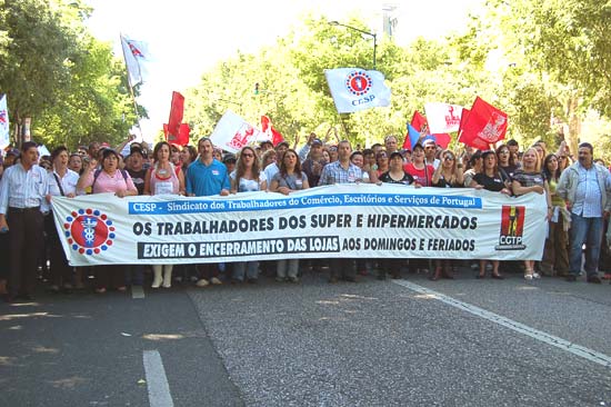 Manifestacao Nacional CGTP