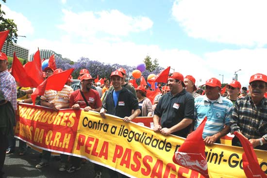Manifestacao Nacional CGTP