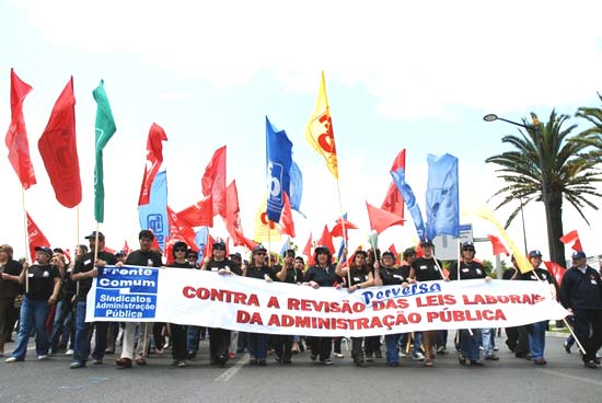 Manifestacao Nacional CGTP