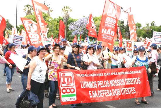 Manifestacao Nacional CGTP