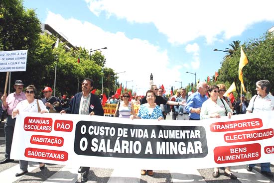 Manifestacao Nacional CGTP