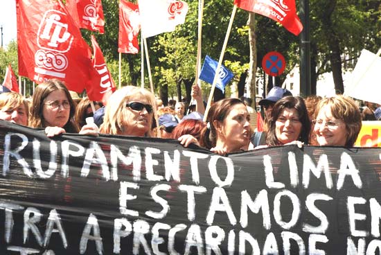 Manifestacao Nacional CGTP