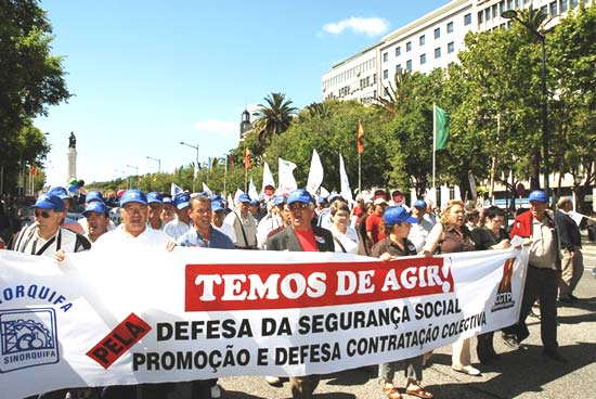 Manifestacao Nacional CGTP
