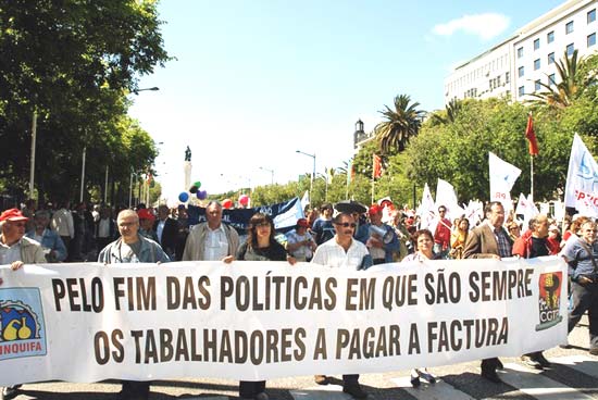 Manifestacao Nacional CGTP
