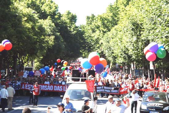Manifestacao Nacional CGTP