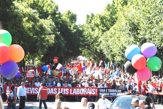 Manifestacao Nacional CGTP