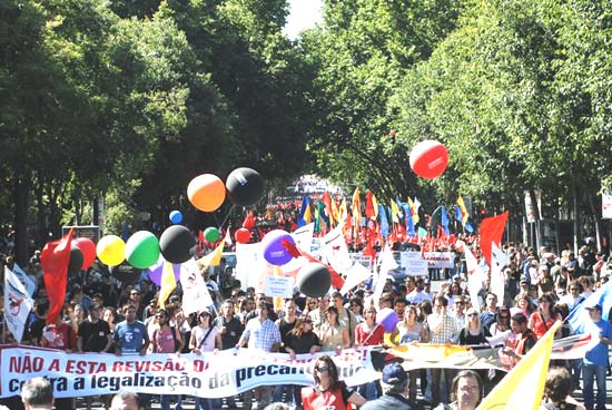 Manifestacao Nacional CGTP