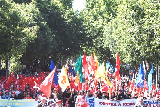 Manifestacao Nacional CGTP