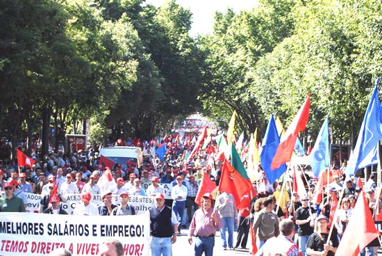 Manifestacao Nacional CGTP