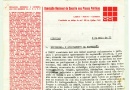 Excerto da circular da Comissão Nacional de Socorro aos Presos Políticos, de 9 de Maio de 1973