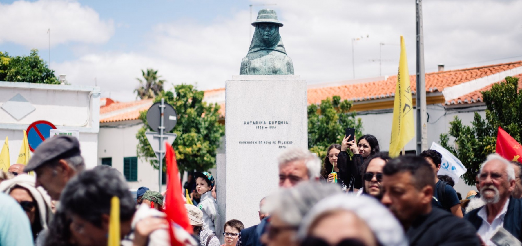 Homenagem a Catarina Eufémia no 70.º aniversário do seu assassinato