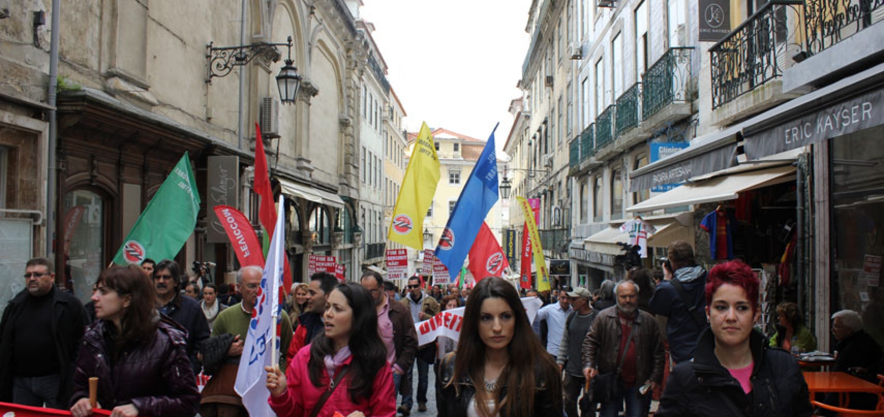 Manifestação “Queremos Trabalho! Exigimos Direitos! Na Rua para os pôr na rua!” - CGTP-IN/INTERJOVEM