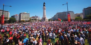 Marcha de Defesa da Escola Pública, em Lisboa, a 18 de Junho de 2016