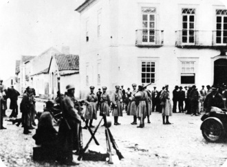 Forças policiais ocupam a Marinha Grande na sequência da repressão ao 18 de Janeiro