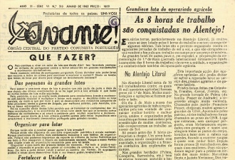 Avante!, Junho de 1962