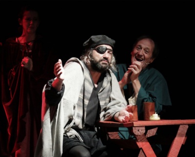 Amor é um fogo que arde sem se ver. Espectáculo de Hélder Mateus da Costa e Maria do Céu Guerra, Avanteatro, Festa do Avante!, 2024
